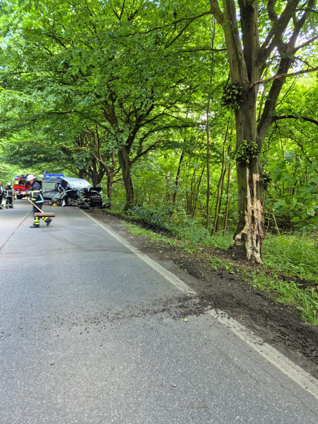 Transporter Unfall 002